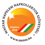 magyar napelem napkollektor szövetség ügyfél logó